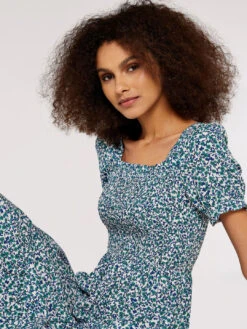 Ditsy Milkmaid Maxi Dress -Out Shino Sales Store 5051839617599 1