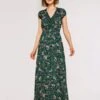 Botanical Ditsy Maxi Dress
