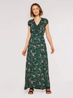 Botanical Ditsy Maxi Dress