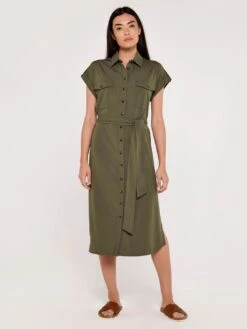Casa Midi Shirt Dress