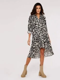 Animal Oversized Shirt Dress -Out Shino Sales Store 5051839633315 2