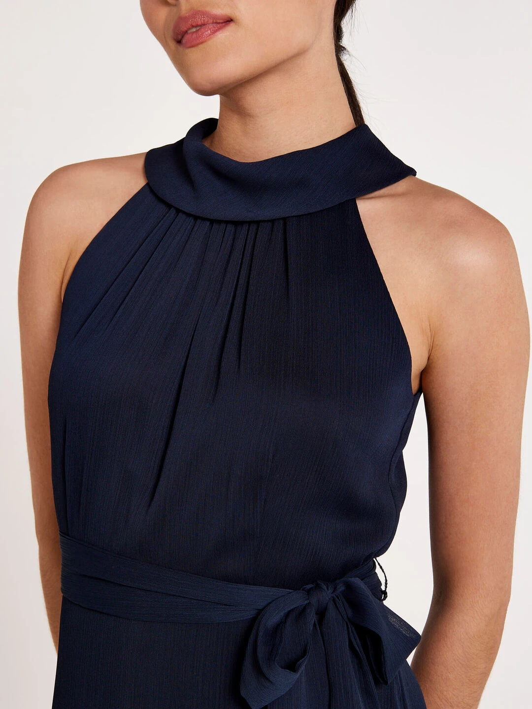 Halter Neck Ruffle Dress 4 Halter Neck Ruffle Dress - Image 4