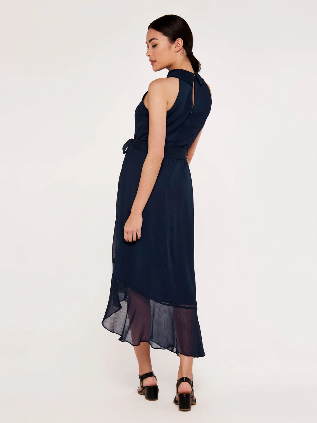 Halter Neck Ruffle Dress 5 Halter Neck Ruffle Dress - Image 5