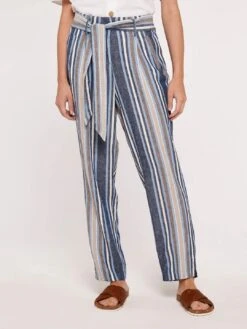 Chambray Stripe Trousers -Out Shino Sales Store 5051839636651 2
