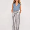 Chambray Stripe Waist Trouser