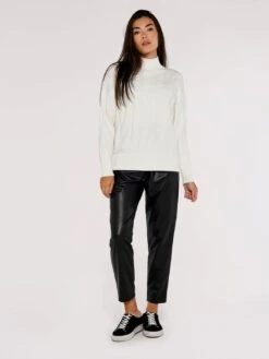 Jacquard Mock Neck Jumper -Out Shino Sales Store 5051839646711 2