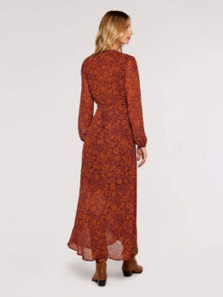 Floral Wrap Maxi Dress -Out Shino Sales Store 5051839649491 4