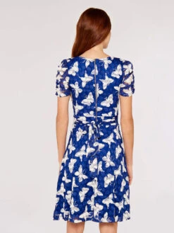 Butterfly Ruch Sleeve Dress -Out Shino Sales Store 5051839650343 2