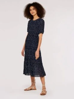Polka Dot Crinkle Dress -Out Shino Sales Store 5051839651845 2