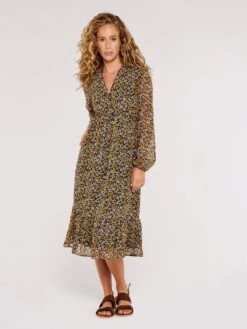 Pansy Ditsy Ruffle Dress -Out Shino Sales Store 5051839655812 2