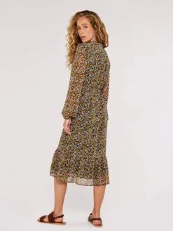 Pansy Ditsy Ruffle Dress -Out Shino Sales Store 5051839655812 3