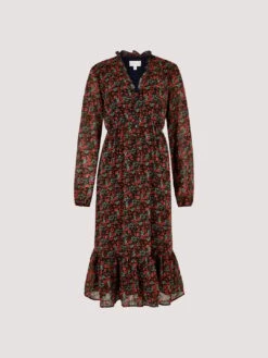 Pansy Ditsy Ruffle Dress -Out Shino Sales Store 5051839655812 cutout