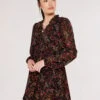Paisley Smock Frill Dress