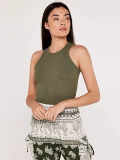 Ribbed Jersey Tank Top -Out Shino Sales Store 5051839659919 2