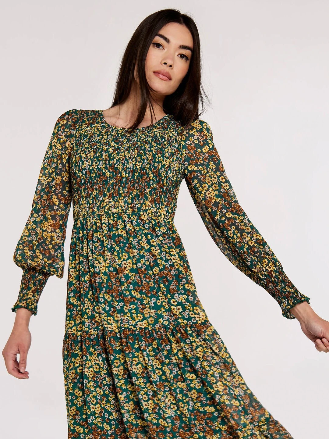 Daisy Spritz Smock Dress 2 Daisy Spritz Smock Dress - Image 2