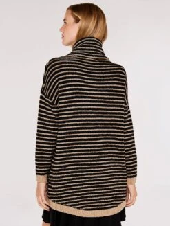 High Neck Stripe Jumper -Out Shino Sales Store 5051839662346 3