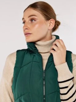 Hooded Zip Puffer Gilet -Out Shino Sales Store 5051839663404 3