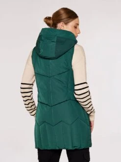 Hooded Zip Puffer Gilet -Out Shino Sales Store 5051839663404 4