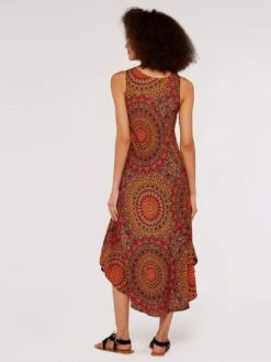 Moroccan Mandala Midi Dress -Out Shino Sales Store 5051839664388 4