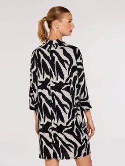 Animal Print Cocoon Dress -Out Shino Sales Store 5051839667006 3