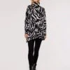 Zebra Print Oversized Tunic