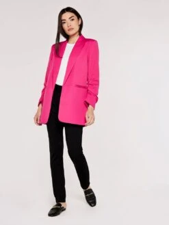 Edge Ruch Sleeve Blazer