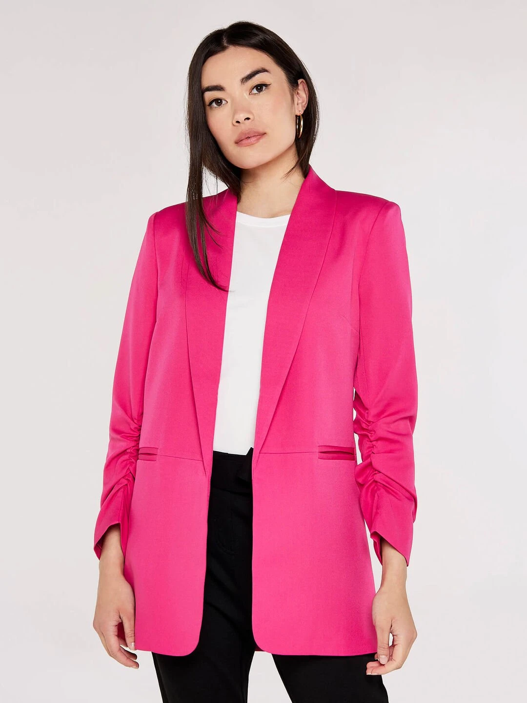 Edge Ruch Sleeve Blazer 2 Edge Ruch Sleeve Blazer - Image 2