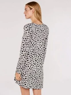 Textured Flare Shoulder Dress -Out Shino Sales Store 5051839669000 3