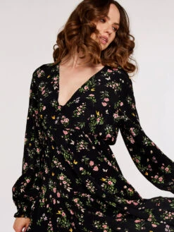Floral Tiered Dress