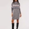 Chevron Jumper Mini Dress