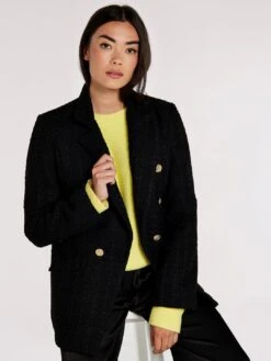 Tailored Tweed Blazer -Out Shino Sales Store 5051839680920 2