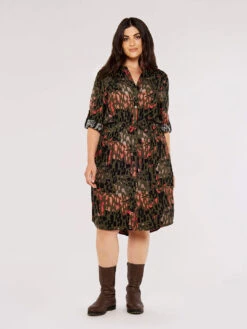 Curve Brushstroke Mini Dress -Out Shino Sales Store 5051839689459 3