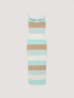 Striped Bodycon Midi Dress -Out Shino Sales Store 5051839690134 cutout