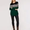 Animal Block Print Jumper