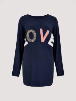 Sequin Love Jumper -Out Shino Sales Store 5051839695078 cutout