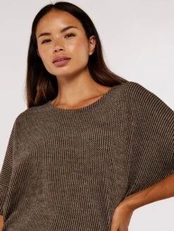 Fuzzy Lines Oversized Top -Out Shino Sales Store 5051839697102 2