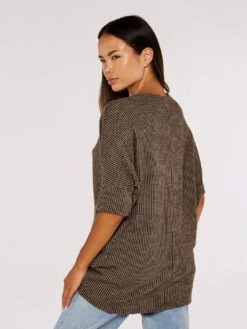 Fuzzy Lines Oversized Top -Out Shino Sales Store 5051839697102 3