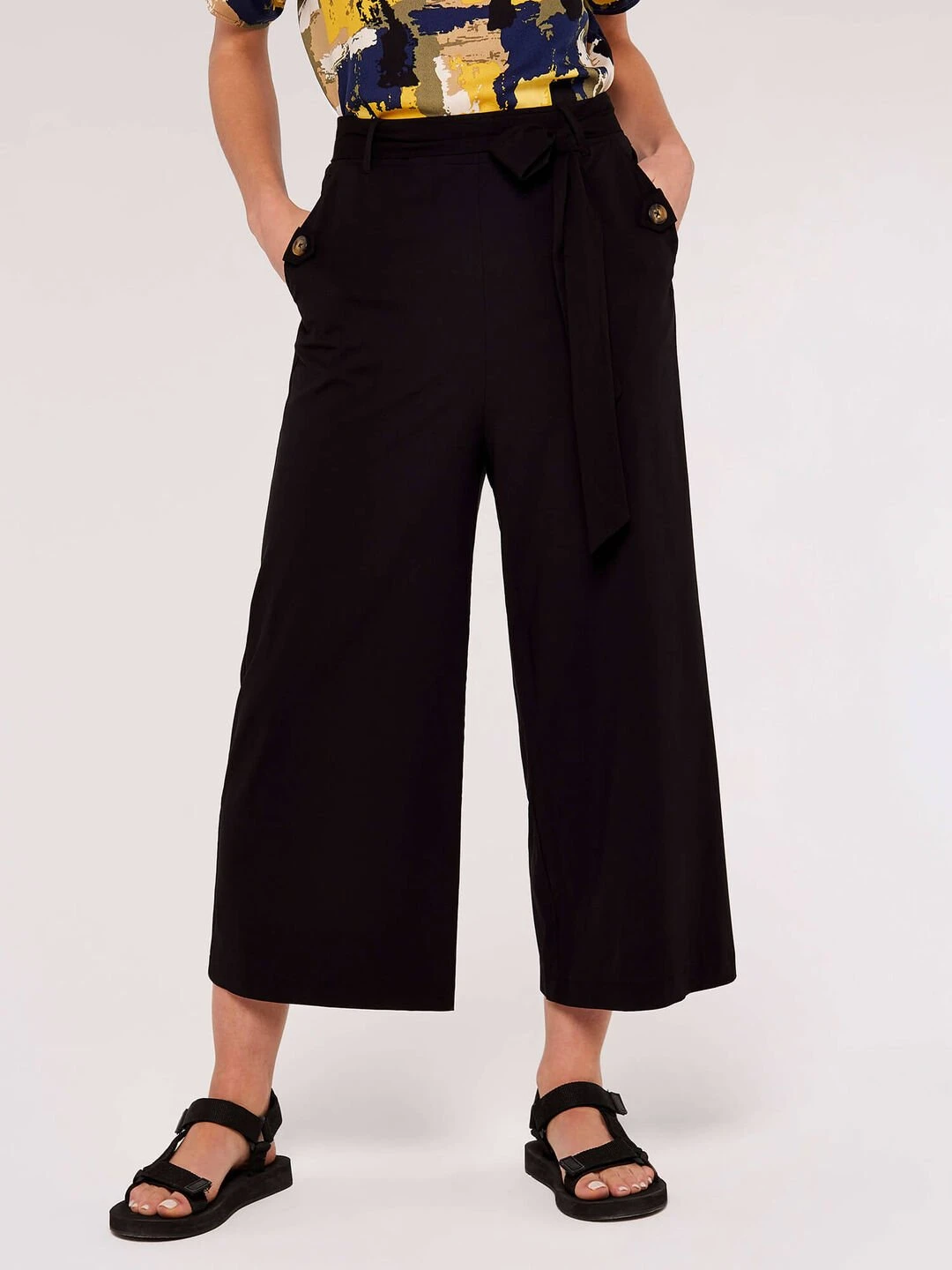 Casa Button Detail Culotte 1 Casa Button Detail Culotte