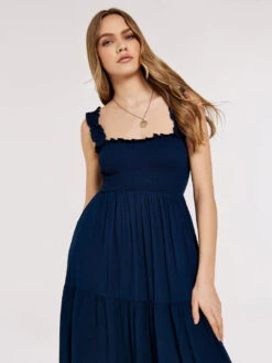 Smock Tiered Midi Dress -Out Shino Sales Store 5051839700185 1