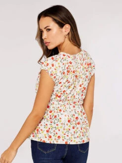 Ditsy Milkmaid Top -Out Shino Sales Store 5051839702431 3