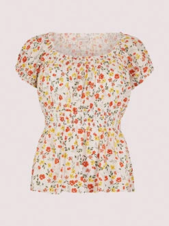 Ditsy Milkmaid Top -Out Shino Sales Store 5051839702431 cutout