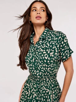 Cheetah Print Mini Dress -Out Shino Sales Store 5051839702714 2