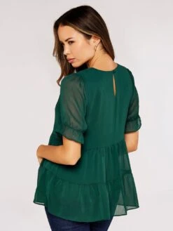 Recycled Crinkle Tiered Top -Out Shino Sales Store 5051839703834 3