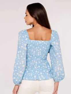 Ditsy Dot Smocked Top -Out Shino Sales Store 5051839705203 3