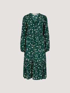 Floral Wrap Midi Dress -Out Shino Sales Store 5051839705418 cutout