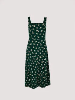 Floral Split Sun Midi Dress -Out Shino Sales Store 5051839705838 cutout