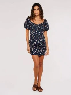 Floral Milkmaid Mini Dress -Out Shino Sales Store 5051839706118 1
