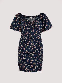 Floral Milkmaid Mini Dress -Out Shino Sales Store 5051839706118 cutout