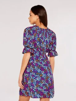 Ditsy Milkmaid Mini Dress -Out Shino Sales Store 5051839706811 3