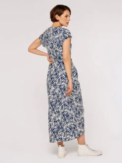 Brushstroke Print Midi Dress -Out Shino Sales Store 5051839707160 3